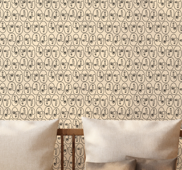 Picasso abstract faces Cool abstract wallpaper - TenStickers