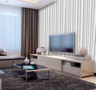 Sailor vertical stripes striped Wallpaper - TenStickers