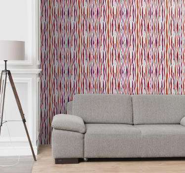 Striped with different shades Vertical Wallpaper - TenStickers