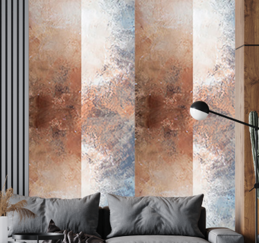 Textured earth tone pattern Contemporary Wallpaper - TenStickers