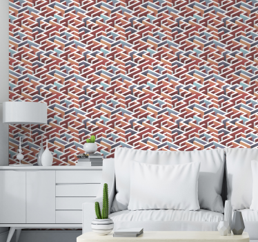 Wallpaper Light Maze 3D - TenStickers